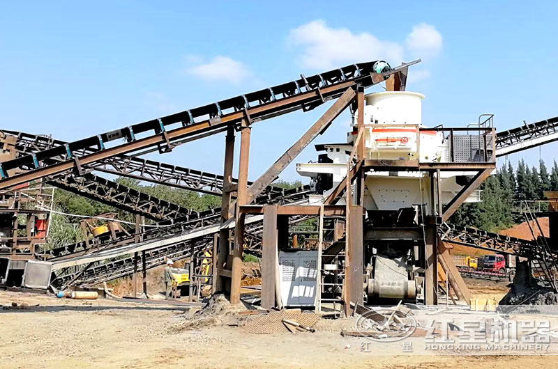 制砂機成品粒型好，成品多用于建筑工程，道路基建